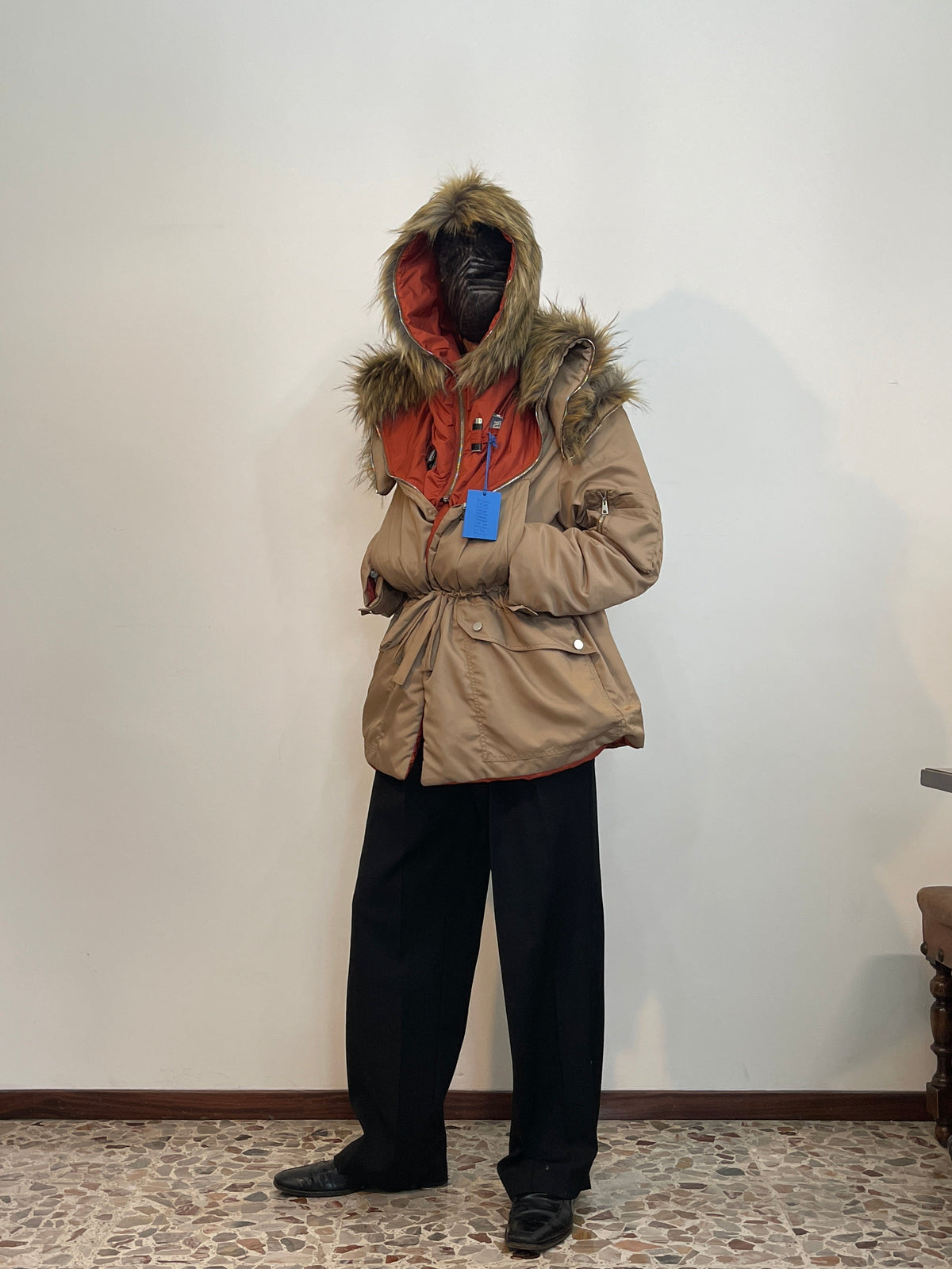 Double Hood Puffer Jacket