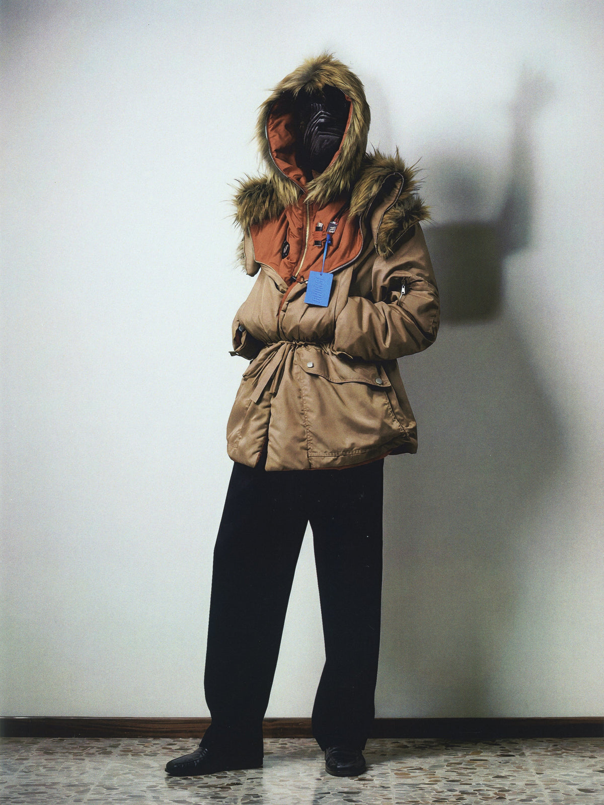 Double Hood Puffer Jacket